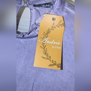 NEW Andree by Unit Women's Oversized Top Size 1X